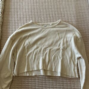 PacSun Cropped thermal long sleeve